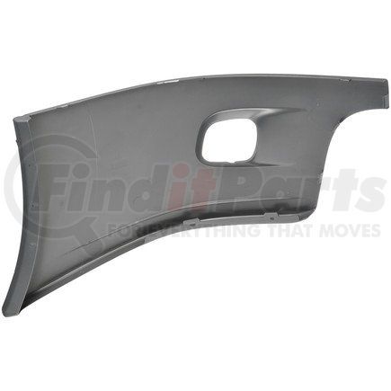 242-5279 by DORMAN - Bumper - End Cover, Right Hand With Fog Light Holes