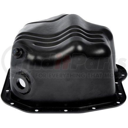 264-698 by DORMAN - Engine Oil Pan - Steel, Rear Sump, 13.5" Length, 5.5" Depth, 10 qt. Capacity, with Drain Plug