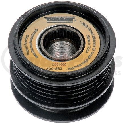 300-883 by DORMAN - Alternator Clutch Pulley