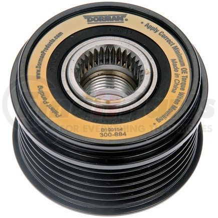 300-884 by DORMAN - Alternator Clutch Pulley