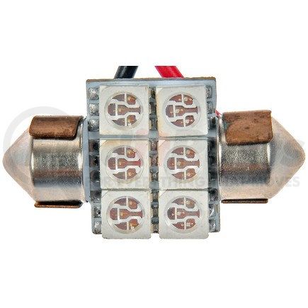 3175G-SMD by DORMAN - 3175 Green 5050SMD 6 LED Bulb