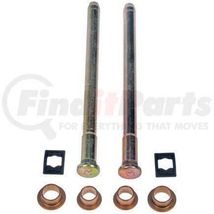 38488 by DORMAN - Door Hinge Pin And Bushing Kit - 2 Pins, 4 Bushings And 2 Clips