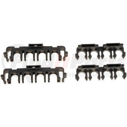 40295 by DORMAN - Spark Plug Wire Retainers - Bracket Style - 4 Wires