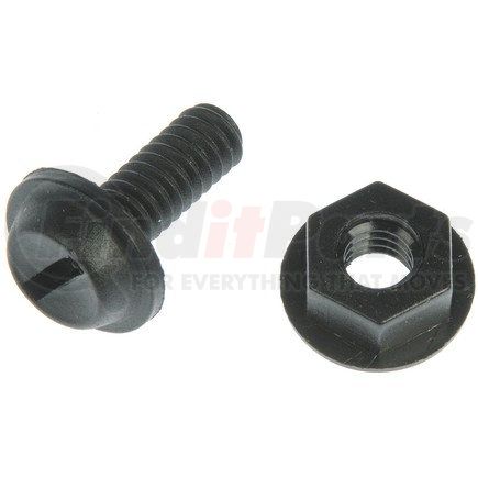 395-011 by DORMAN - License Plate Fasteners- 1/4-20 x 5/8 In.