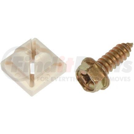 395-032 by DORMAN - License Plate Fasteners- 1/4-14 x 3/4 In.