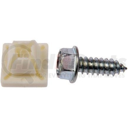 395-031 by DORMAN - License Plate Fasteners- 1/4-14 x 3/4 In.