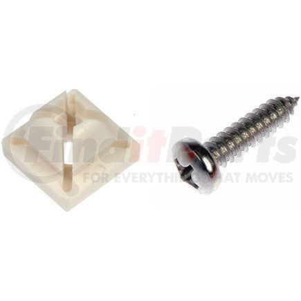 395-039 by DORMAN - License Plate Fasteners- 1/4 x 1 In.