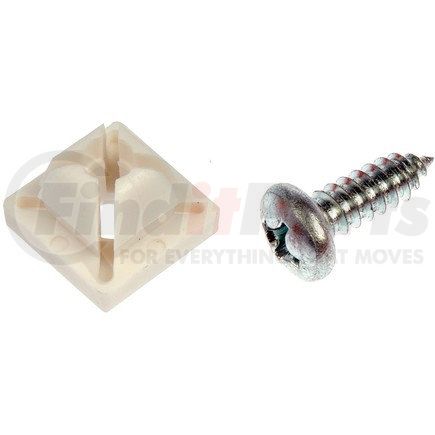 395-040 by DORMAN - License Plate Fasteners- 1/4 x 3/4 In.