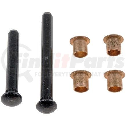 38382 by DORMAN - Door Hinge Pin And Bushing Kit - 2 Pins And 4 Bushings