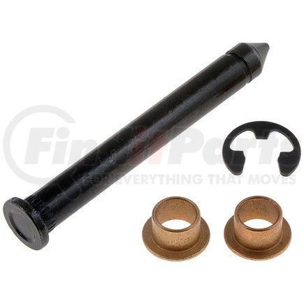 38391 by DORMAN - Door Hinge Pin And Bushing Kit - 1 Pin, 2 Bushings And 1 Clip