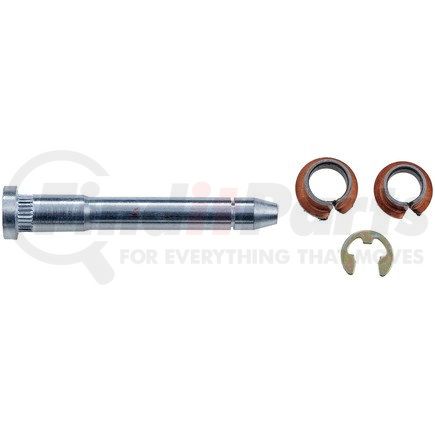 38414 by DORMAN - Door Hinge Pin And Bushing Kit - 1 Pin, 2 Bushings And 1 Clip