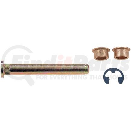 38438 by DORMAN - Door Hinge Pin And Bushing Kit - 1 Pin, 2 Bushings And 1 Clip