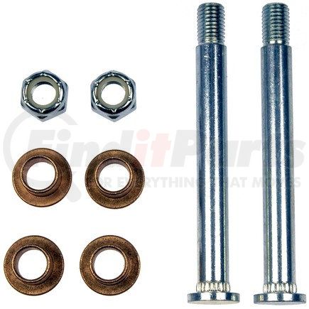 38463 by DORMAN - Door Hinge Pin And Bushing Kit - 2 Pins And 4 Bushings