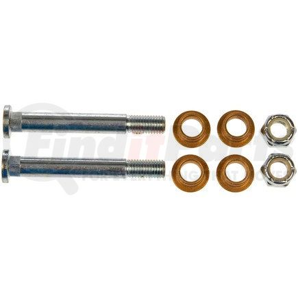 38474 by DORMAN - Door Hinge Pin And Bushing Kit - 2 Pins, 4 Bushings And 2 Nuts