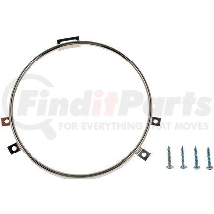 42406 by DORMAN - Round Headlamp Retaining Ring For 5 3/4 In. Headlight