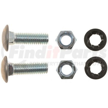 45366 by DORMAN - Bumper Bolt /Nuts - Stainless Steel - 7/16-14 In. x 1-1/2 In.