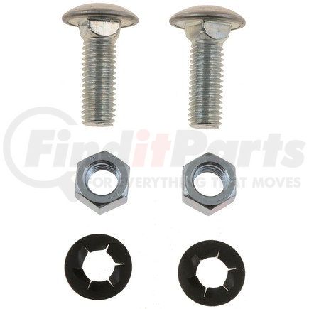 45370 by DORMAN - Bumper Bolt With Nuts -Stainless Steel - 1/2-13 In. x 1-1/2 In.