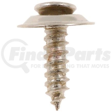 45584 by DORMAN - Trim Screw - Chrome Sems Head - 10-16 X 3/4 In.