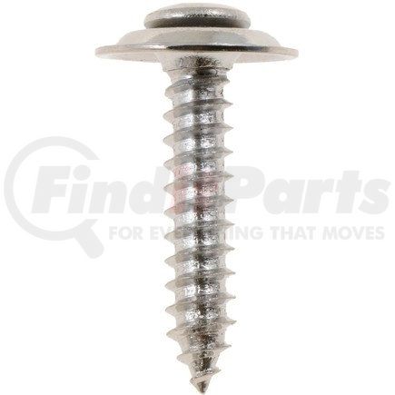 45585 by DORMAN - Trim Screw - Chrome Sems Head - 10-16 X 1 In.