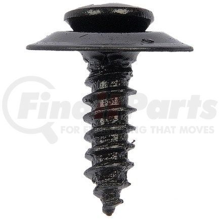 45586 by DORMAN - Trim Screw - Black Sems Head - 8-18 X 5/8 In.