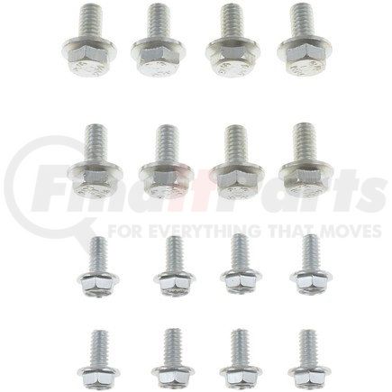 45661 by DORMAN - Oil Pan Bolt Assortment, 1/4-20 And 5/16-18, Head Size 5/16 In. And 3/8 In.