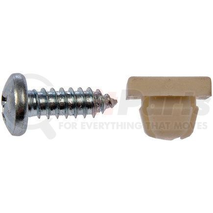 45952 by DORMAN - License Plate Fasteners-  1/4 In. x 3/4 In.
