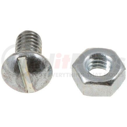 44414 by DORMAN - "Autograde" Stove Bolt with Nut-1/4-20 x 1/2 in.