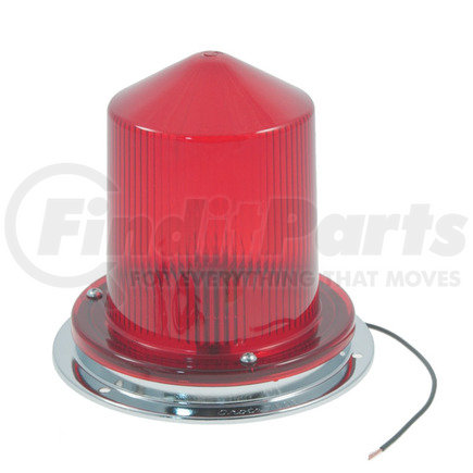 76082 by GROTE - Economy 360º Flashing Auxiliary Warning Light - Red