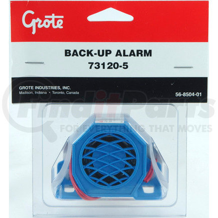 73120-5 by GROTE - Light Duty Backup Alarm, 90 Decibels, Retail Pack