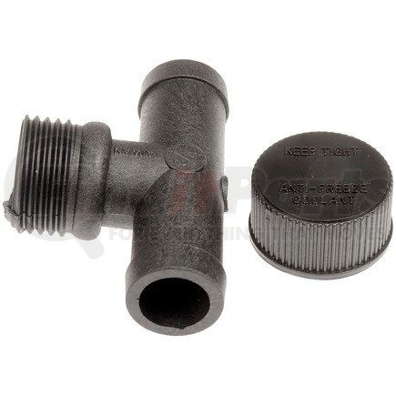 47120 by DORMAN - 3/4 Radiator Flush Tee With Cap