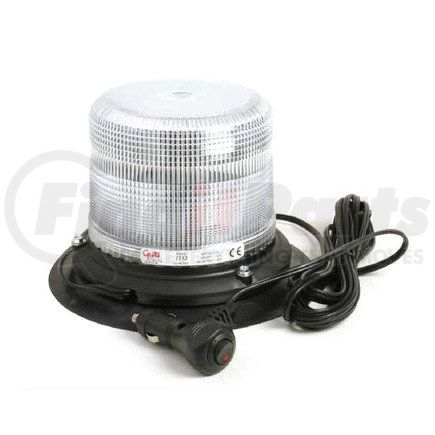 77321 by GROTE - Strobe Light - LED, Clear, 12-48V, Magnetic Mount, Compact Low Profile