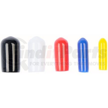 47397 by DORMAN - Vinyl Color Vacuum Cap Assortment