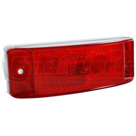 46872-5 by GROTE - Sealed Turtleback® II Clearance Marker Light, Built-In Reflector, Red, Retail Pack