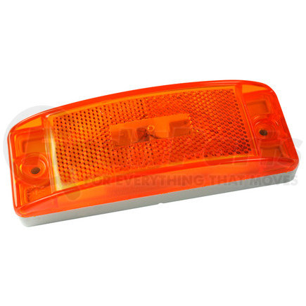 46873-5 by GROTE - Sealed Turtleback® II Clearance Marker Light, Built-In Reflector, Yellow, Retail Pack