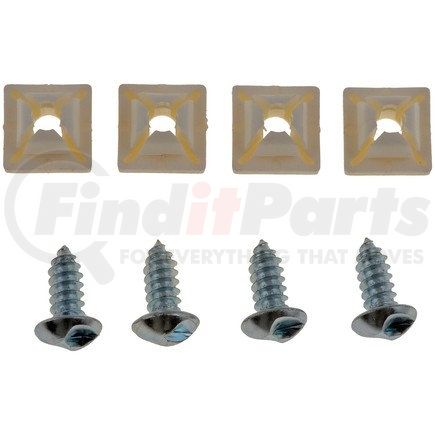 49258 by DORMAN - License Plate Screw Kit