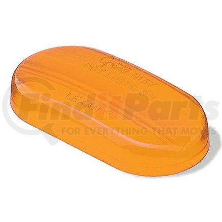 915733 by GROTE - Replacement Lens, Yellow