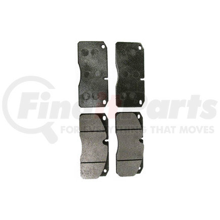 1027.10 by PERFORMANCE FRICTION - Disc Brake Pad Set