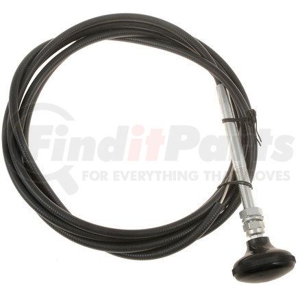 55198 by DORMAN - Control Cables With 2 In. Black Knob, 10 Ft. Length