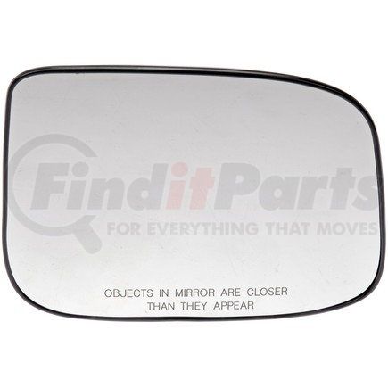 56020 by DORMAN - Plastic Backed Door Mirror Glass