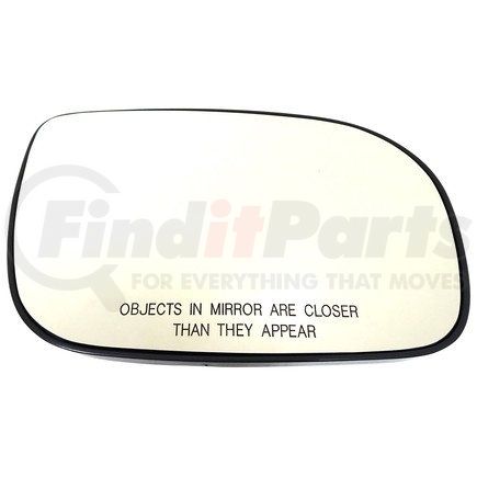 56052 by DORMAN - Plastic Backed Door Mirror Glass