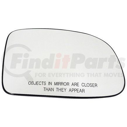 56056 by DORMAN - Plastic Backed Door Mirror Glass