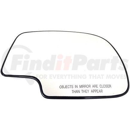 56072 by DORMAN - Plastic Backed Door Mirror Glass