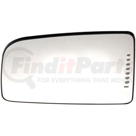 56279 by DORMAN - Plastic Backed Door Mirror Glass