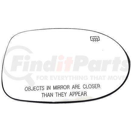 56235 by DORMAN - Heated Plastic Backed Mirror Right