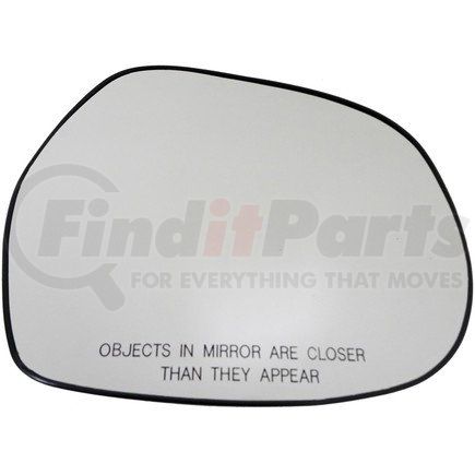 56412 by DORMAN - Plastic Backed Door Mirror Glass