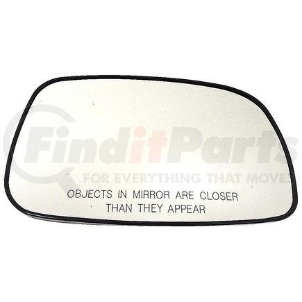 56437 by DORMAN - Non-Heated Plastic Backed Mirror Right