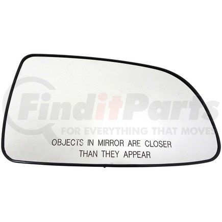 56091 by DORMAN - Plastic Backed Door Mirror Glass