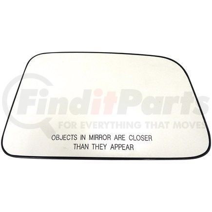 56126 by DORMAN - Plastic Backed Door Mirror Glass