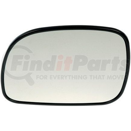Dorman 56208 Door Mirror Glass Non-Heated Plastic Backed Mirror Left