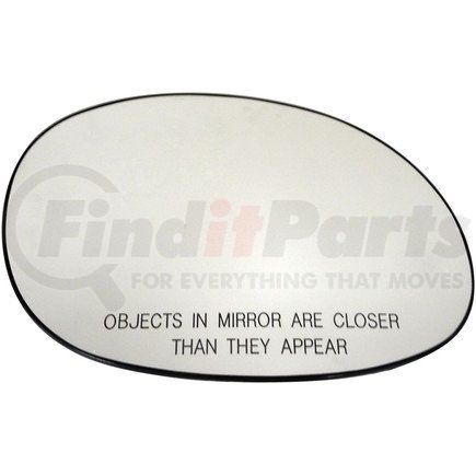 56269 by DORMAN - Non-Heated Plastic Backed Mirror Right